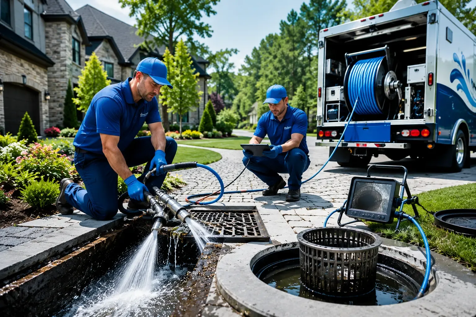 Local outdoor drain cleaning professionals in Matlock, IA